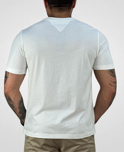 Camiseta Blanca Masculina Chest Insert Tee - Tommy Hilfiger