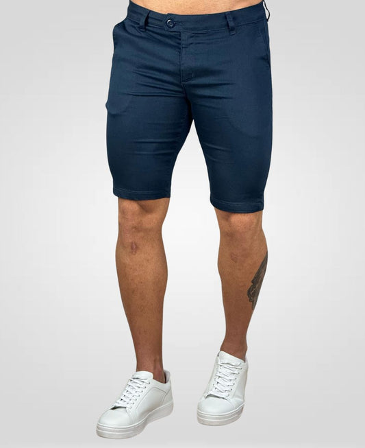 Bermuda Sastre Azul Marino Masculina Lisa - Paladho´S Jeans Wear