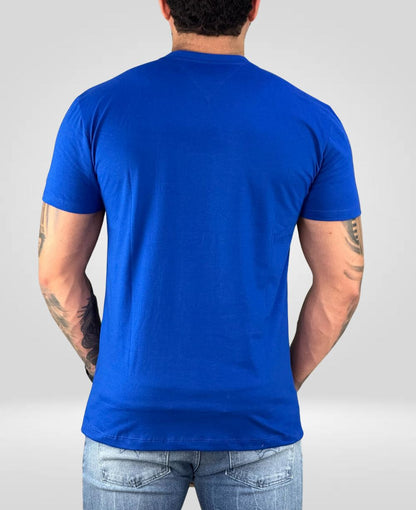 Camiseta Azul Real Masculina Est. 1985 - Tommy Hilfiger