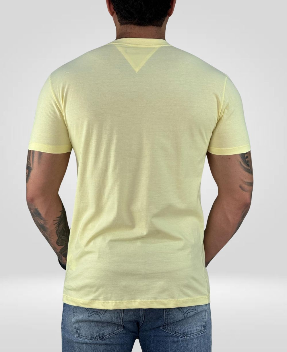 Camiseta Amarilla Masculina Est.1985 - Tommy Hilfiger