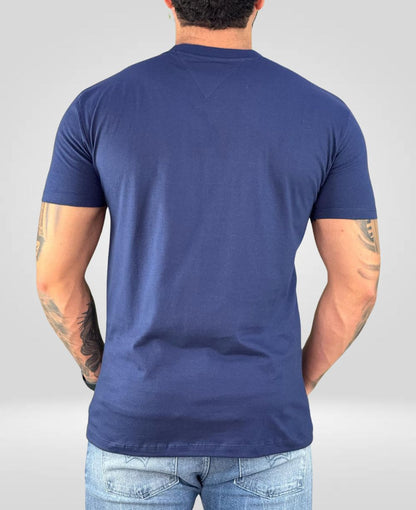 Camiseta Azul Marino Masculina Est.1985 - Tommy Hilfiger