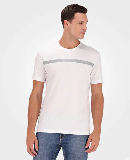 Camiseta Blanca Masculina Palito Gel - Calvin Klein