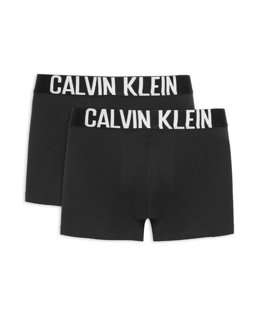 Kit 2 Calzoncillos Negros Intense Power Cotton - Calvin Klein